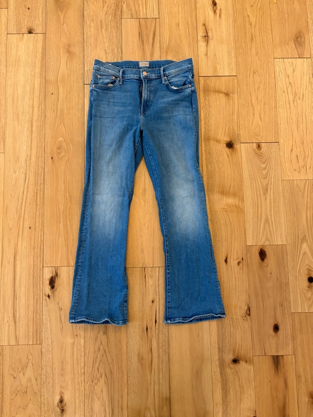 MOTHER Blue Women's Bootcut Jeans